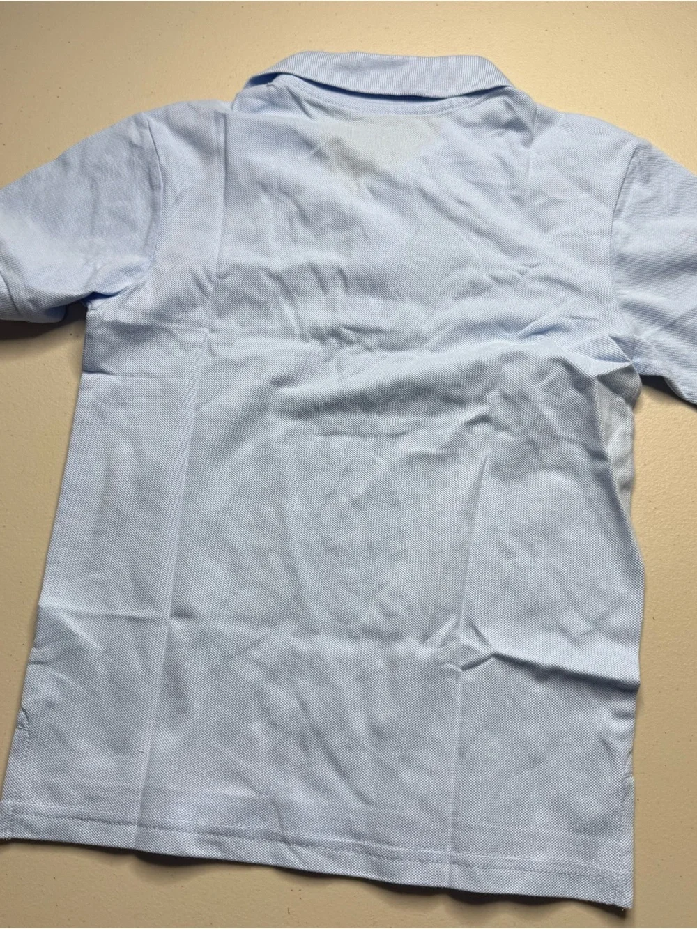 NWT Children’s Place Short Sleeve Light Blue Polo Top Shirt Kids Size Medium